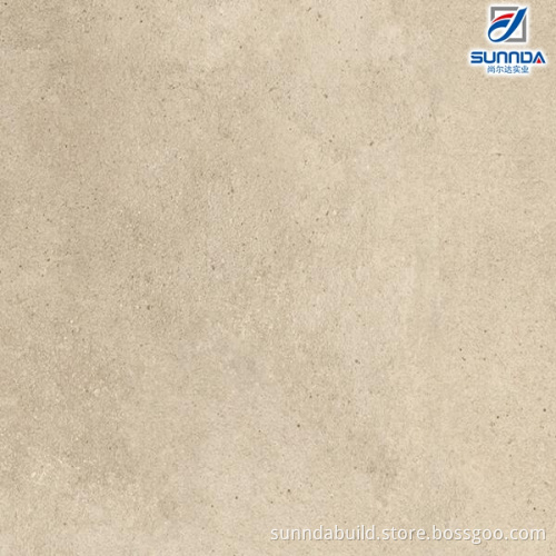 600x600mm newest design beige color cement look anti-slip terrazzo porcelain floor tiles in China